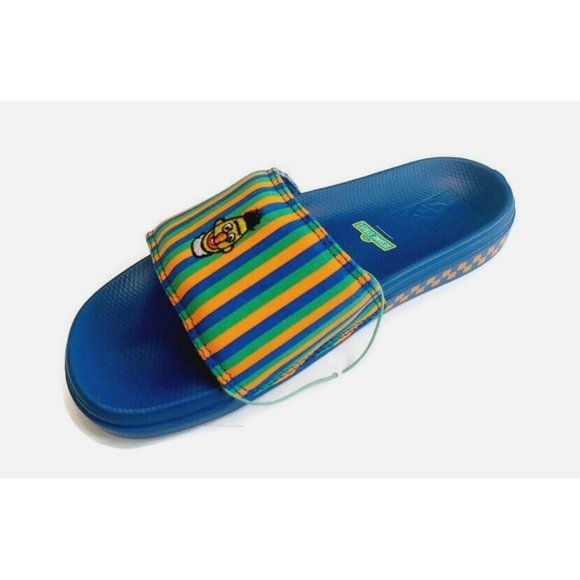 NEW Vans X SESAME STREET Ernie and Bert SLIDES Men's Size 4 - Picture 2 of 11